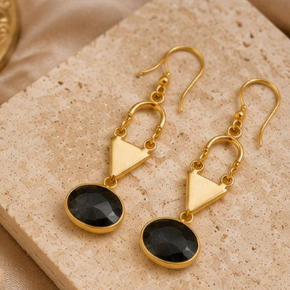 Gold Plated CZ Earrings