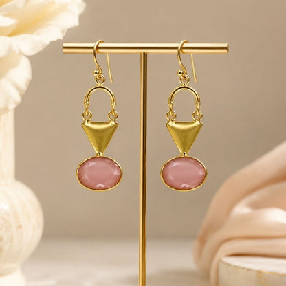 Gold Plated CZ Earrings