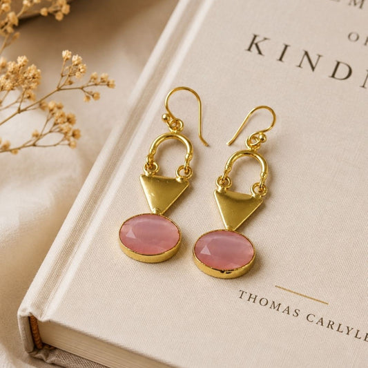 Gold Plated CZ Earrings