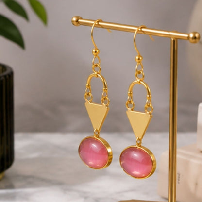 Gold Plated CZ Earrings