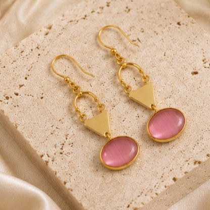 Gold Plated CZ Earrings