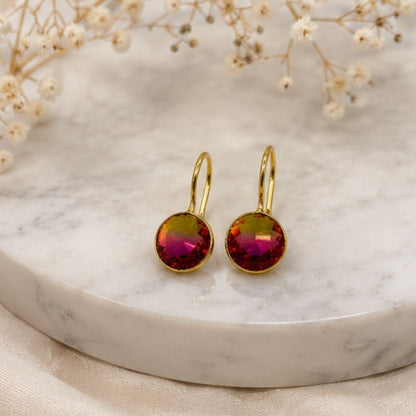 Gold Plated CZ Earrings
