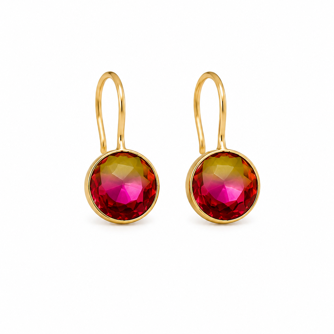 Gold Plated CZ Earrings