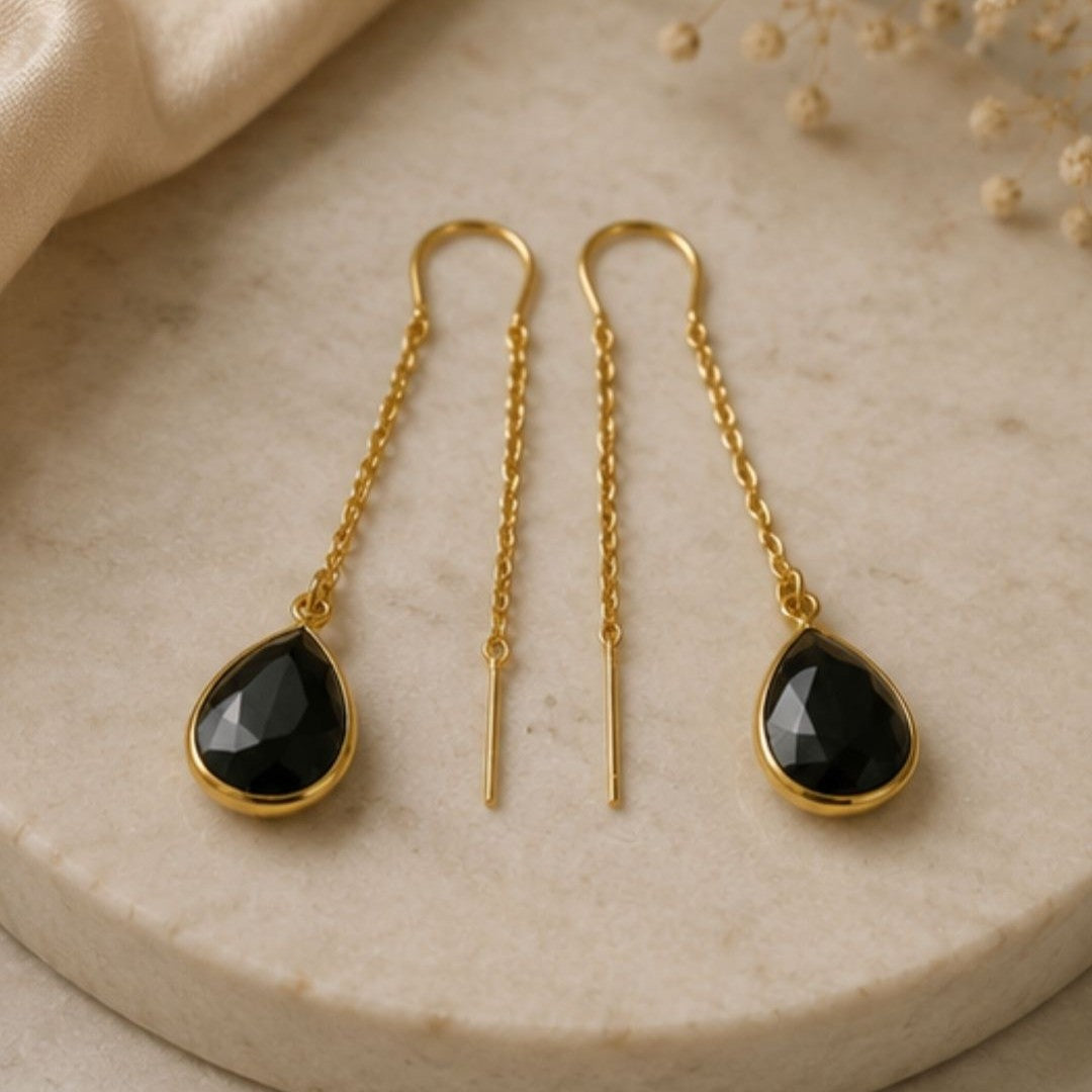 Gold Plated CZ Earrings