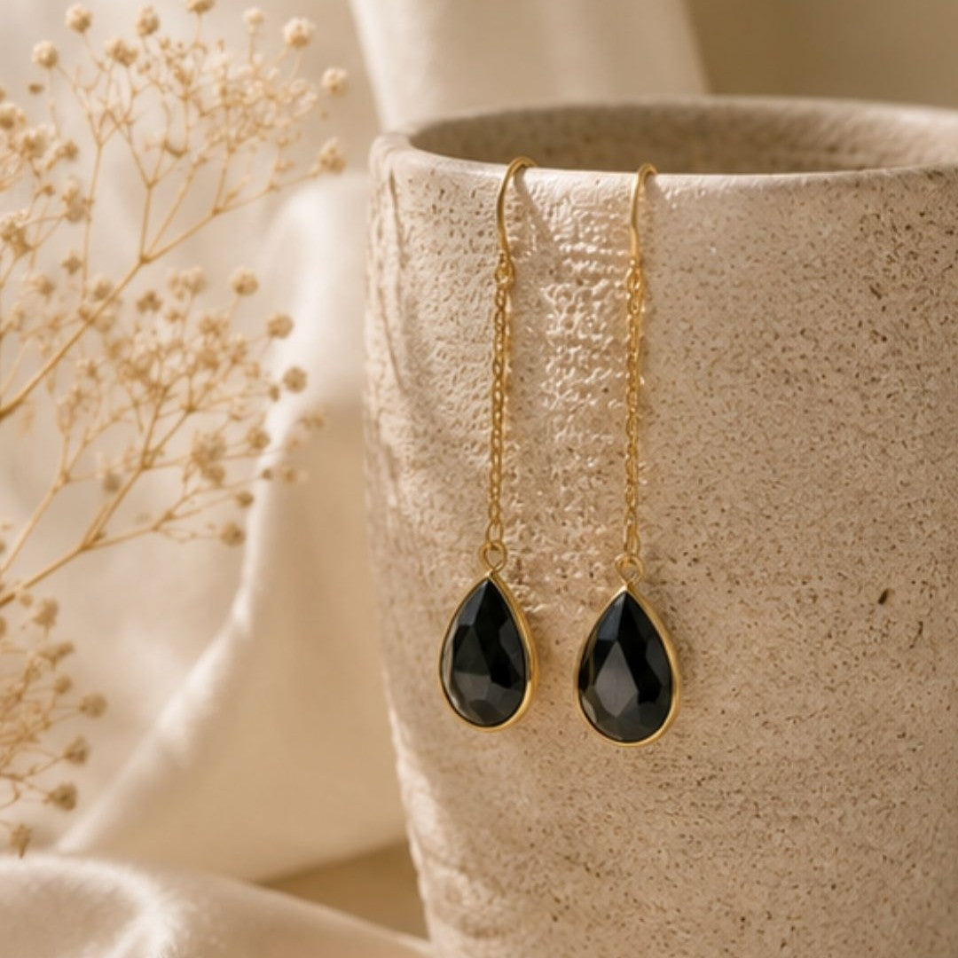 Gold Plated CZ Earrings