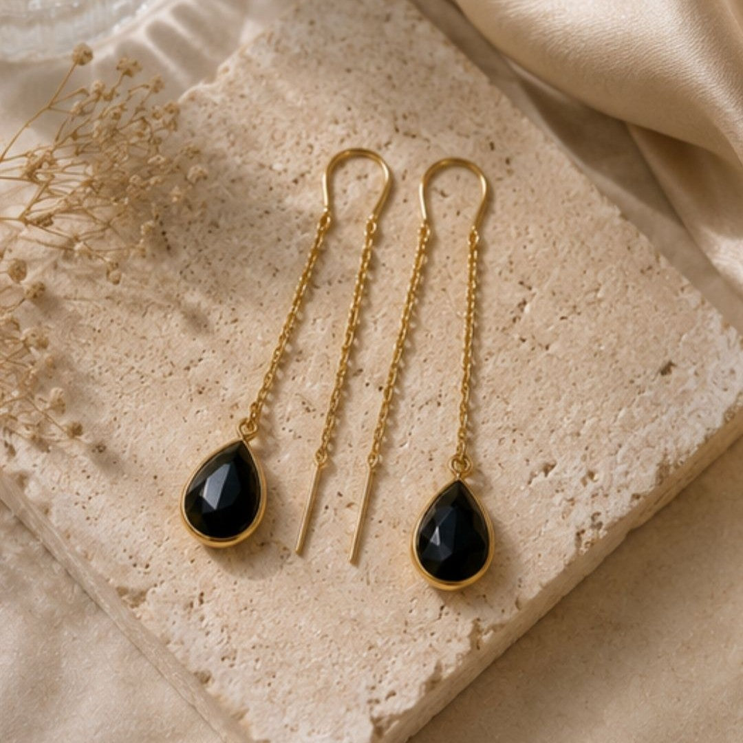 Gold Plated CZ Earrings