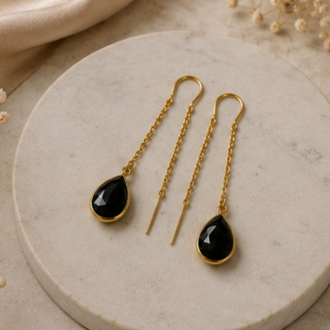 Gold Plated CZ Earrings