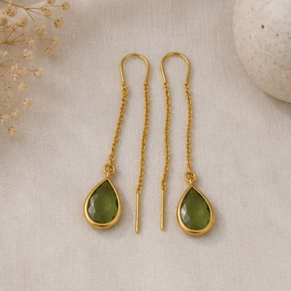 Gold Plated CZ Earrings