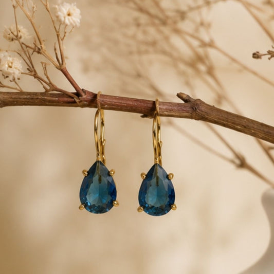 Gold Plated CZ Earrings