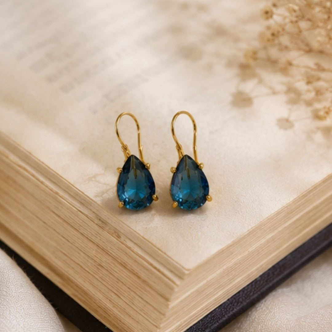 Gold Plated CZ Earrings