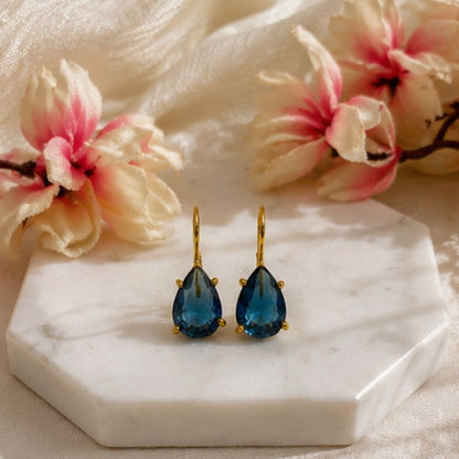 Gold Plated CZ Earrings