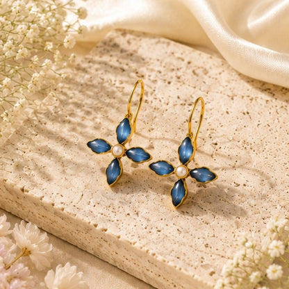 Gold Plated CZ Earrings