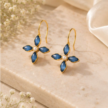 Gold Plated CZ Earrings