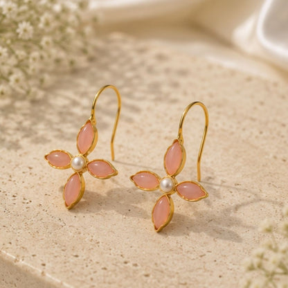 Gold Plated CZ Earrings