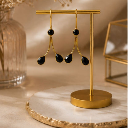 Gold Plated CZ Earrings