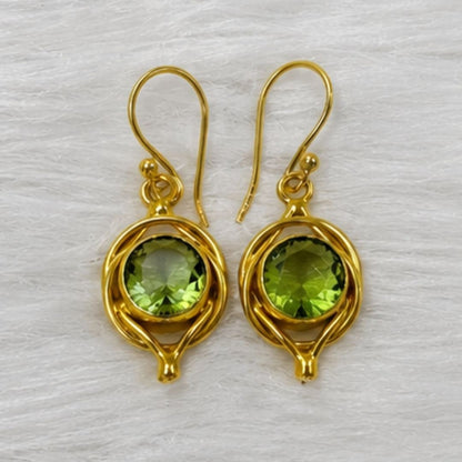 Gold Plated CZ Earrings
