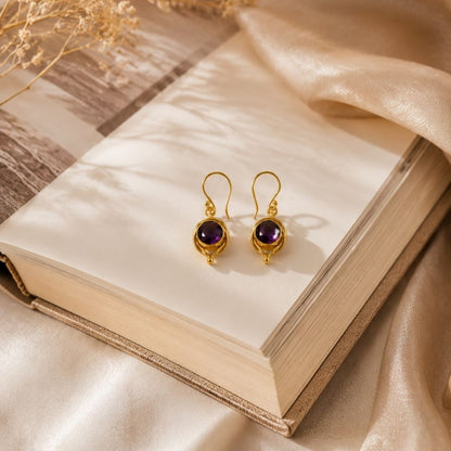 Gold Plated CZ Earrings
