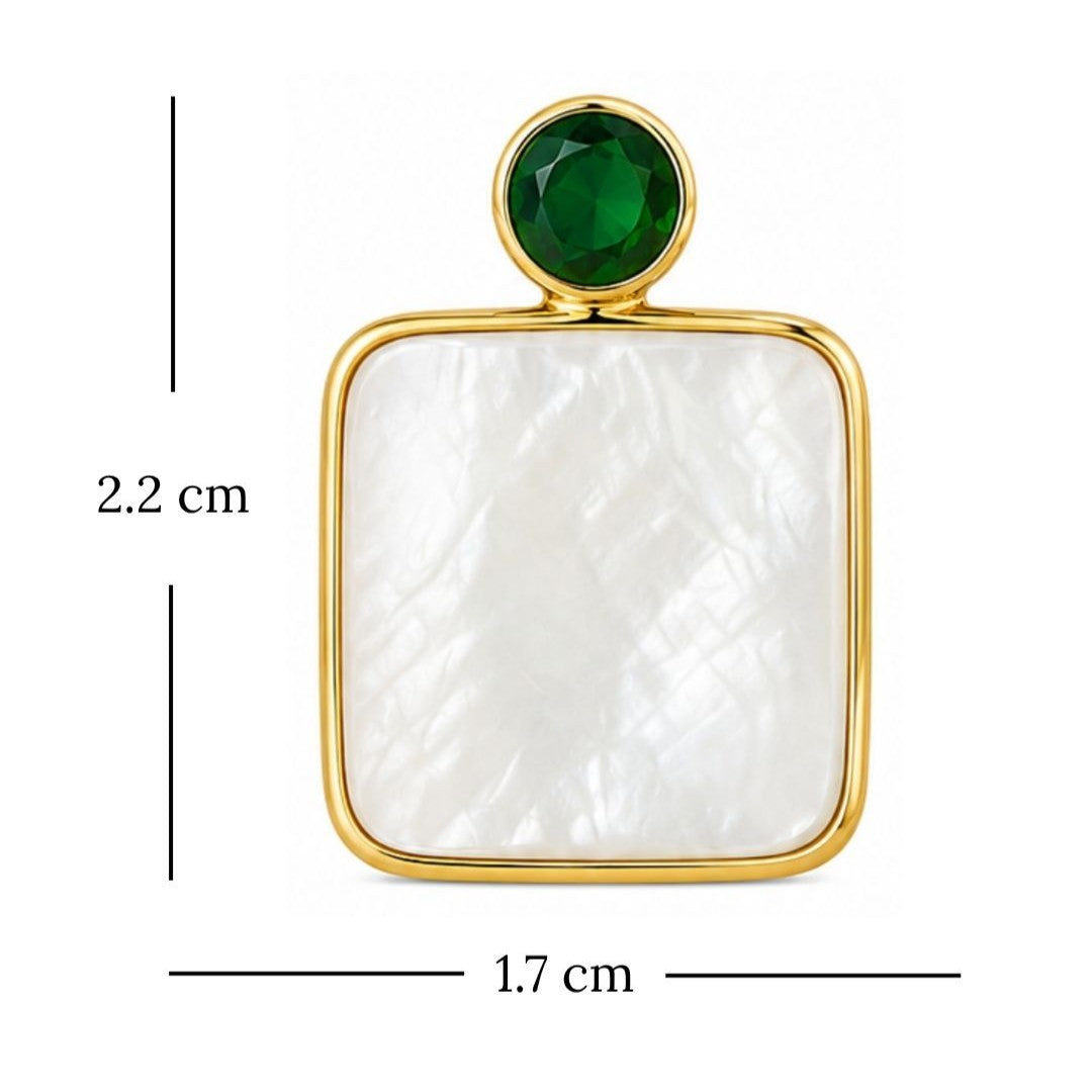 Gold Plated CZ Earrings