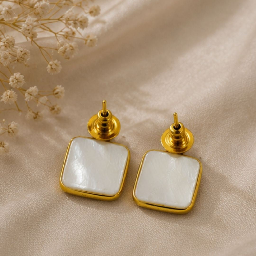 Gold Plated CZ Earrings