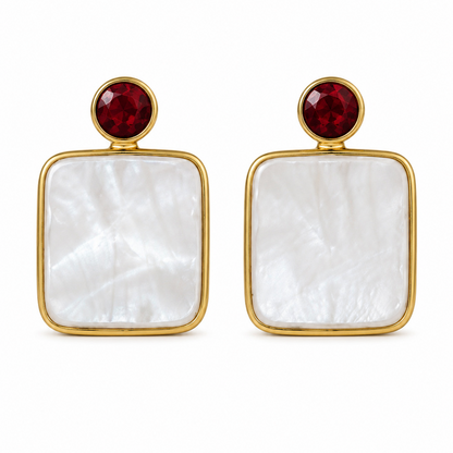 Gold Plated CZ Earrings