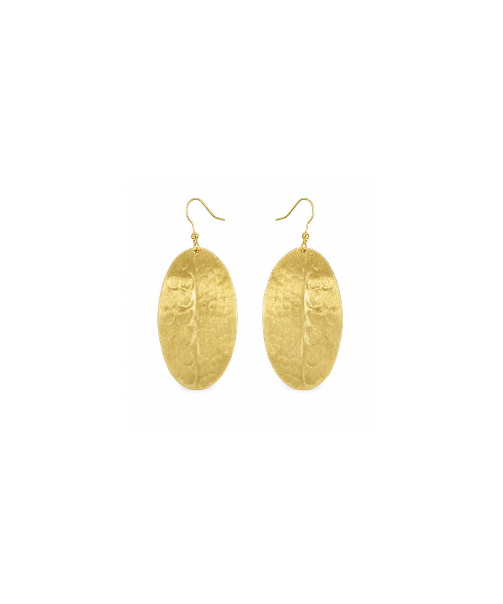 Gold Plated Statement Earrings