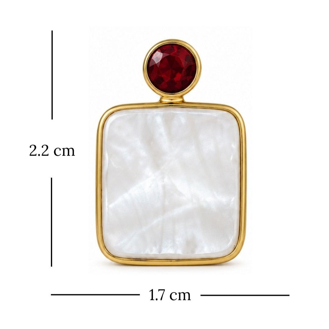 Gold Plated CZ Earrings