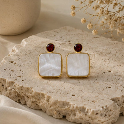 Gold Plated CZ Earrings