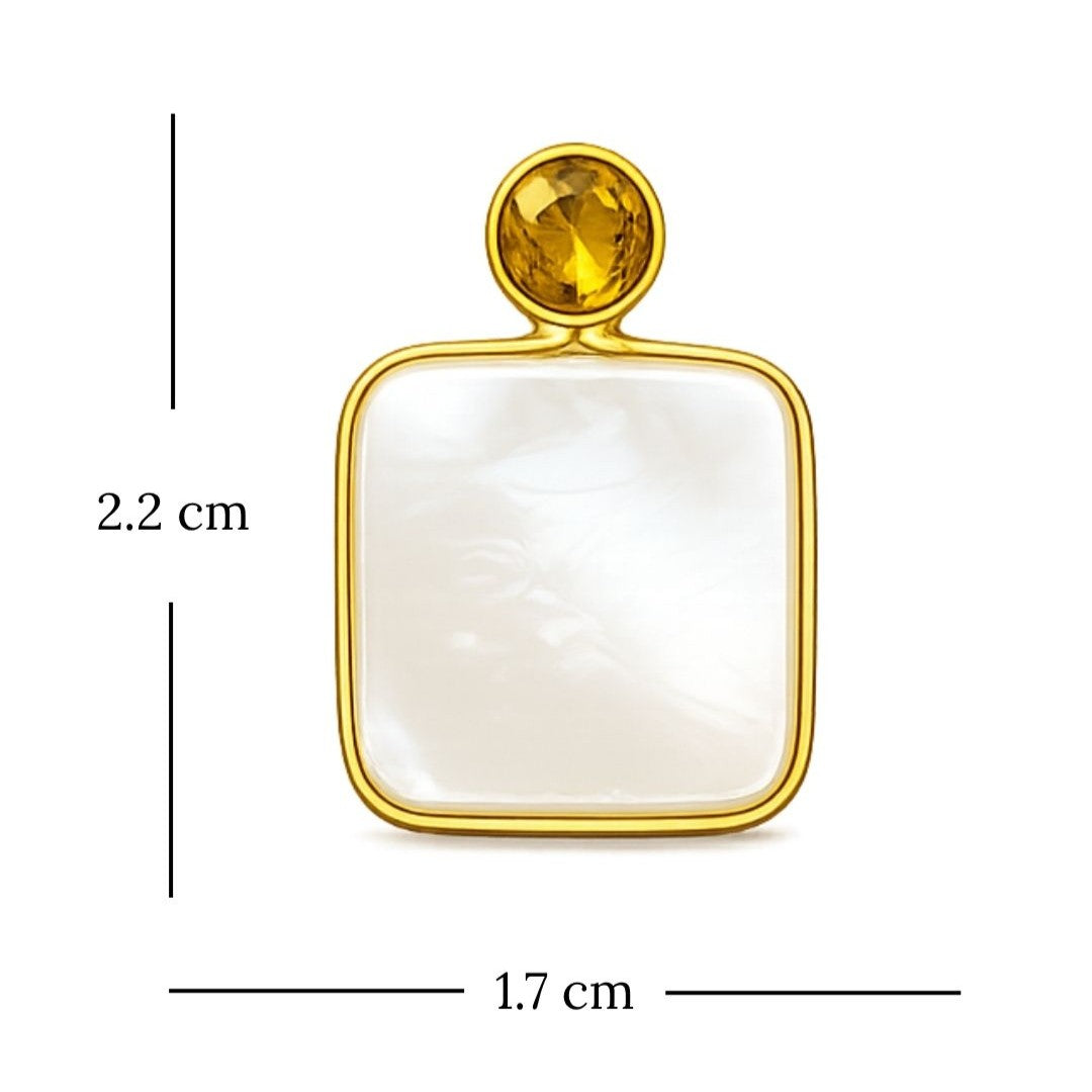 Gold Plated CZ Earrings