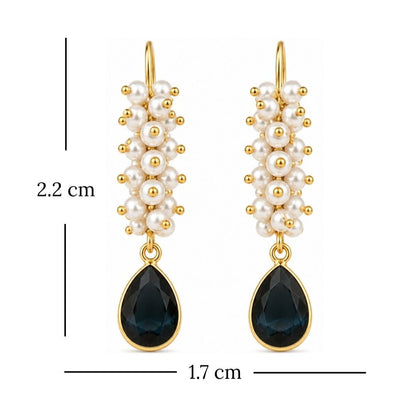 Gold Plated CZ Earrings