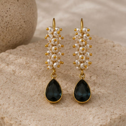Gold Plated CZ Earrings