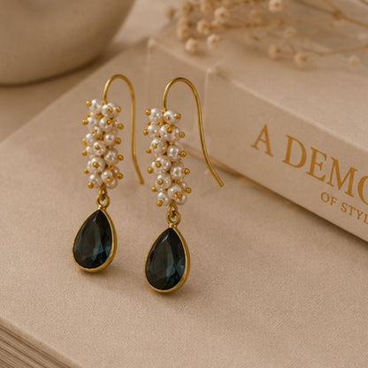 Gold Plated CZ Earrings