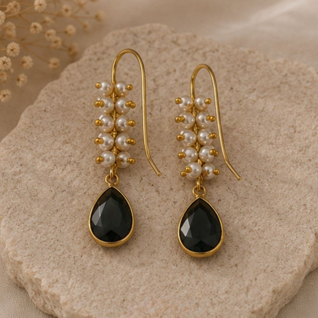 Gold Plated CZ Earrings