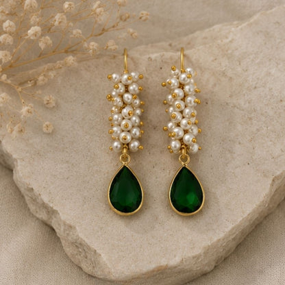 Gold Plated CZ Earrings