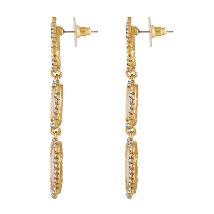 Gold Plated Geometric Earrings