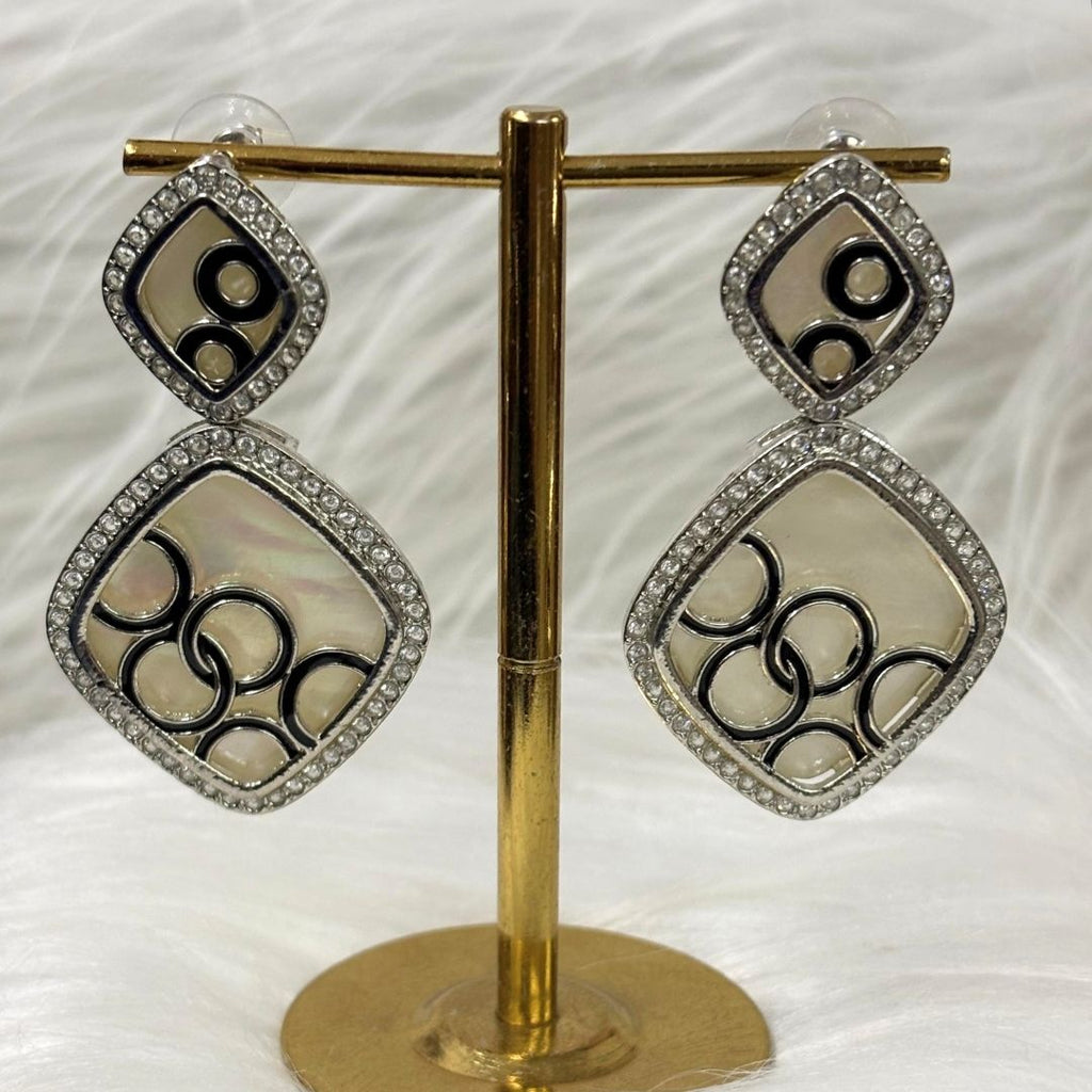 Gold Plated Drop Earrings