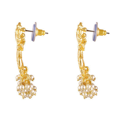 Gold Plated Filigree Earrings