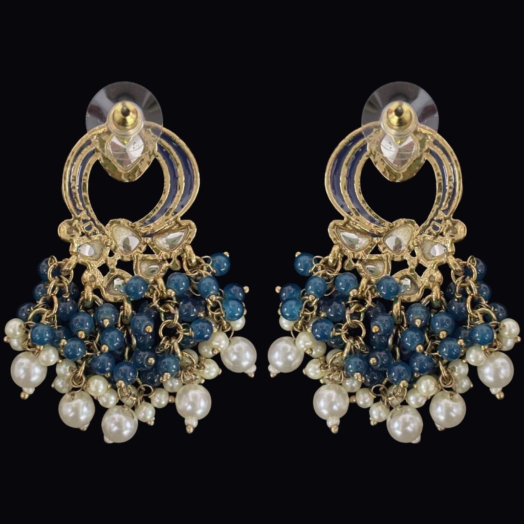 Gold Plated Kundan Earrings