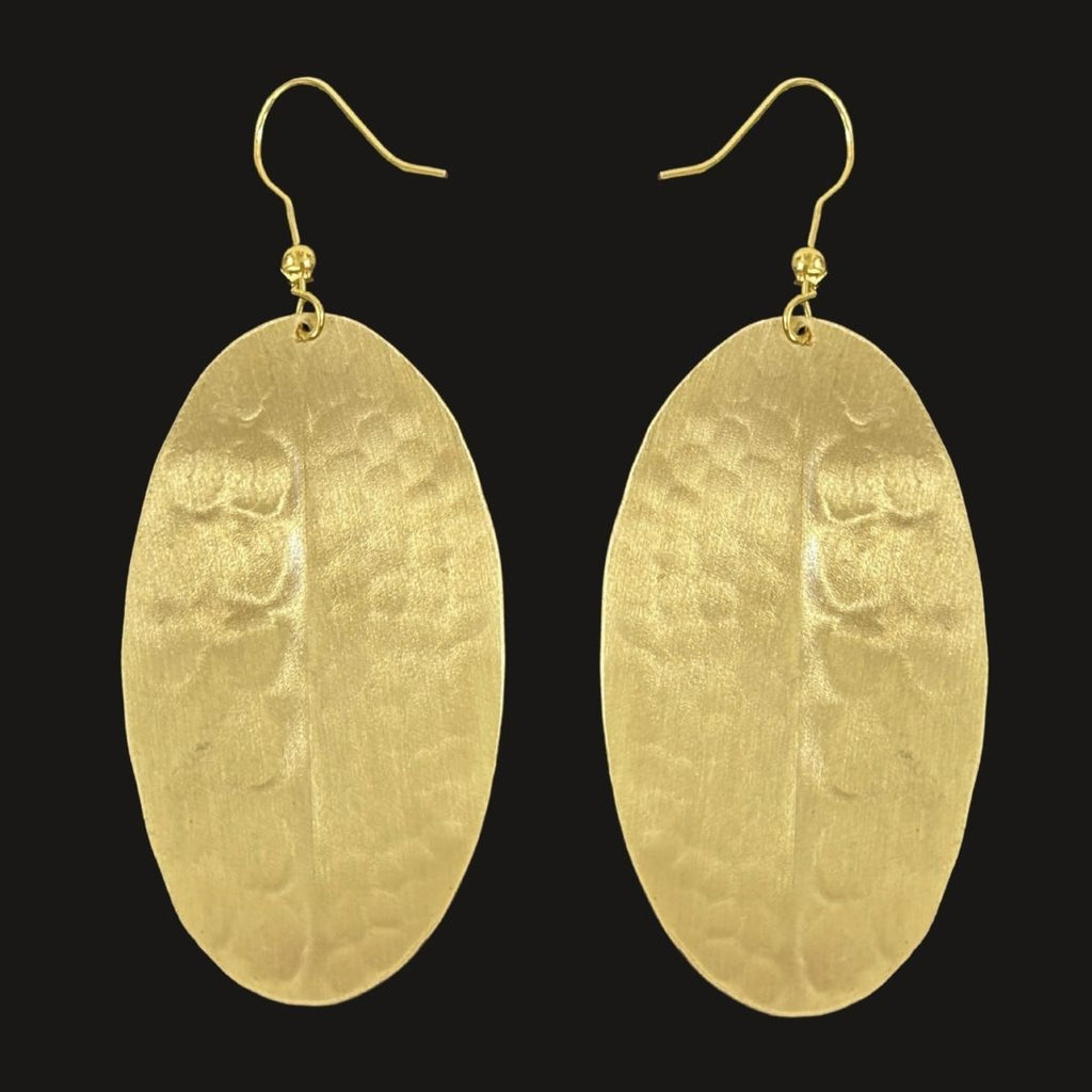Gold Plated Statement Earrings