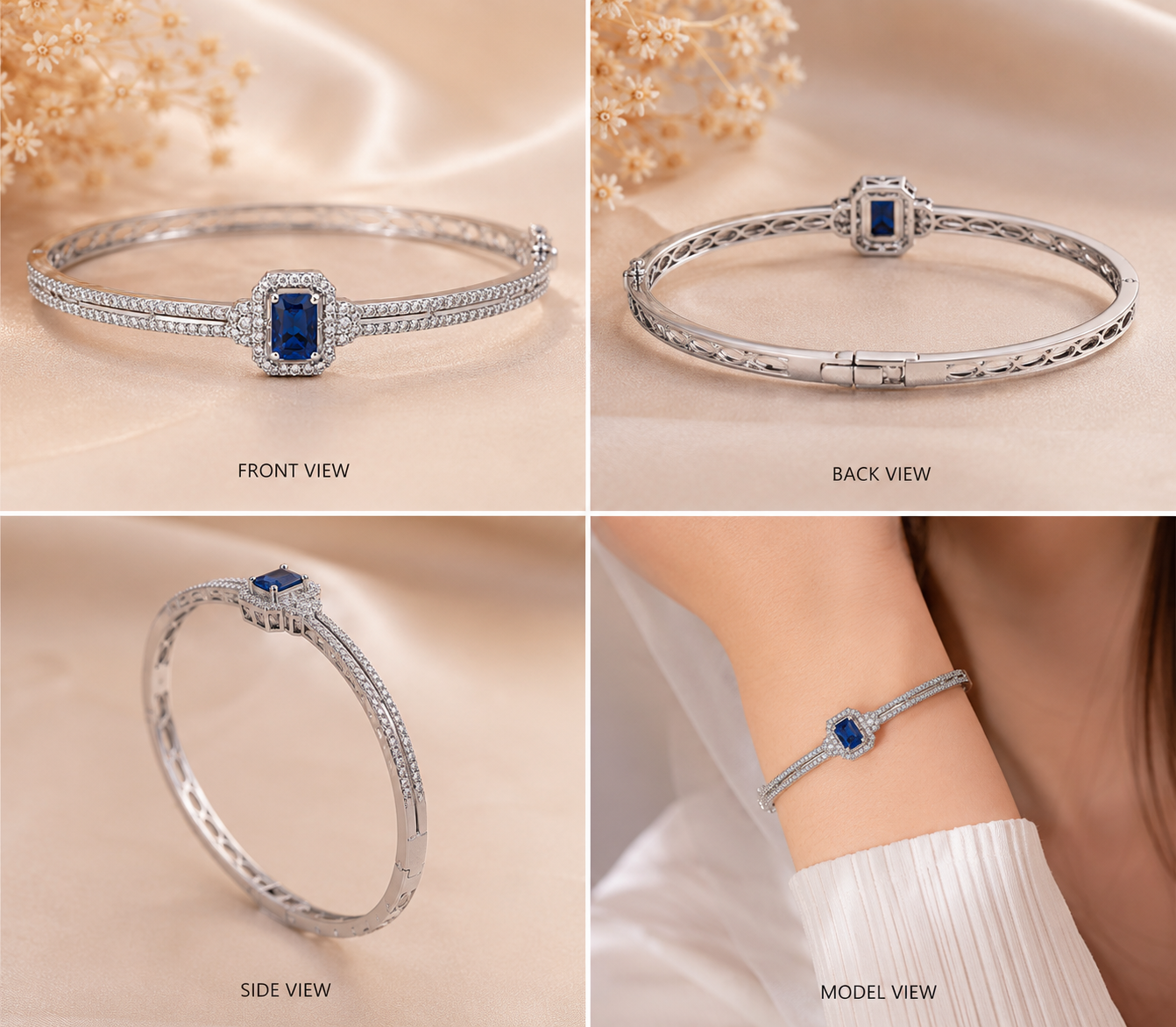 Gold Plated CZ Bracelet