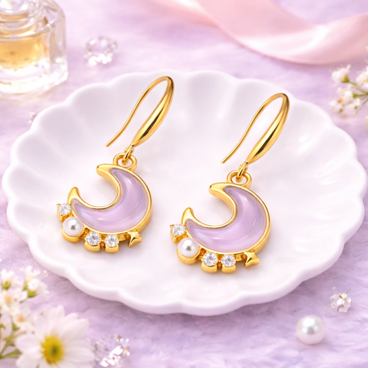 Luna Glow Stone Drops Earrings