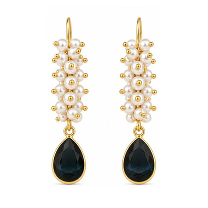 Gold Plated CZ Earrings