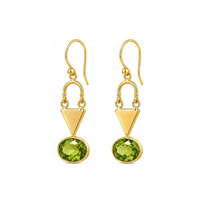 Gold Plated CZ Earrings