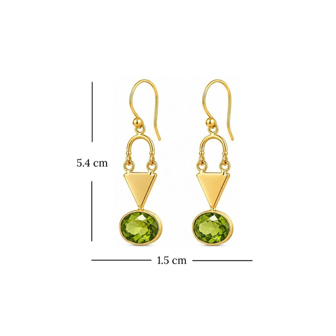 Gold Plated CZ Earrings