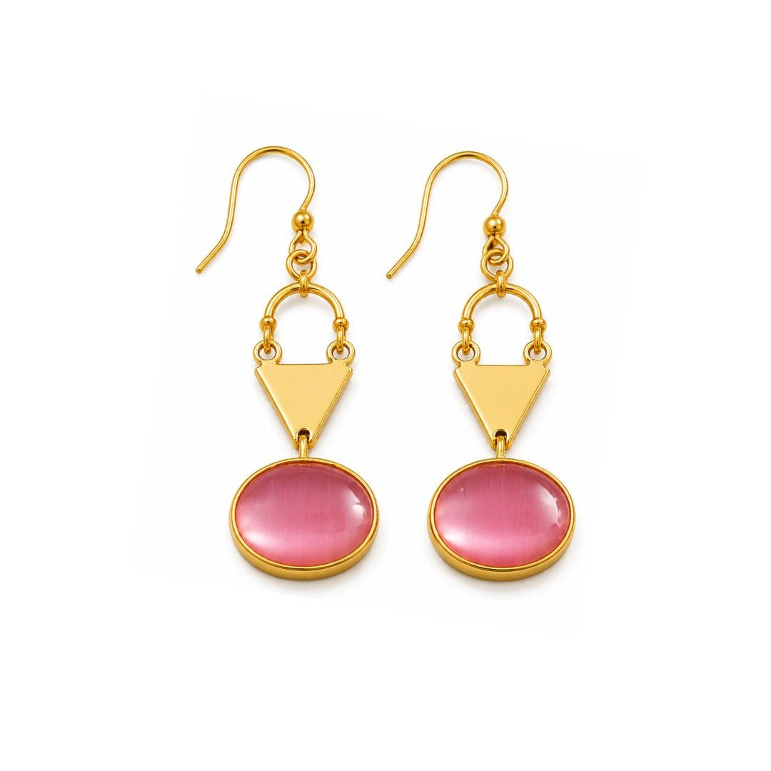 Gold Plated CZ Earrings