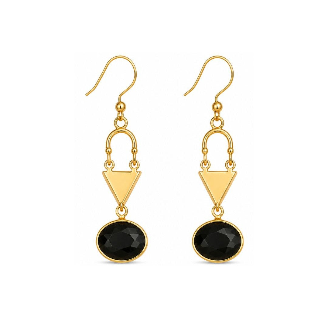 Gold Plated CZ Earrings