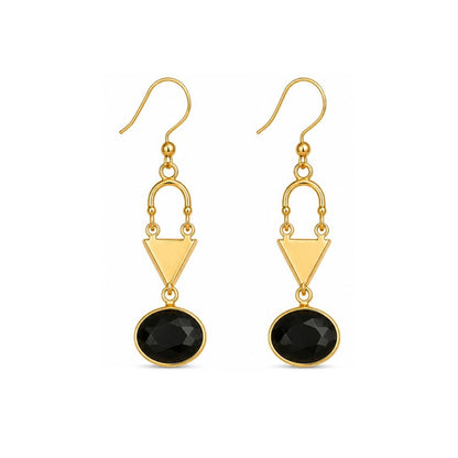 Gold Plated CZ Earrings