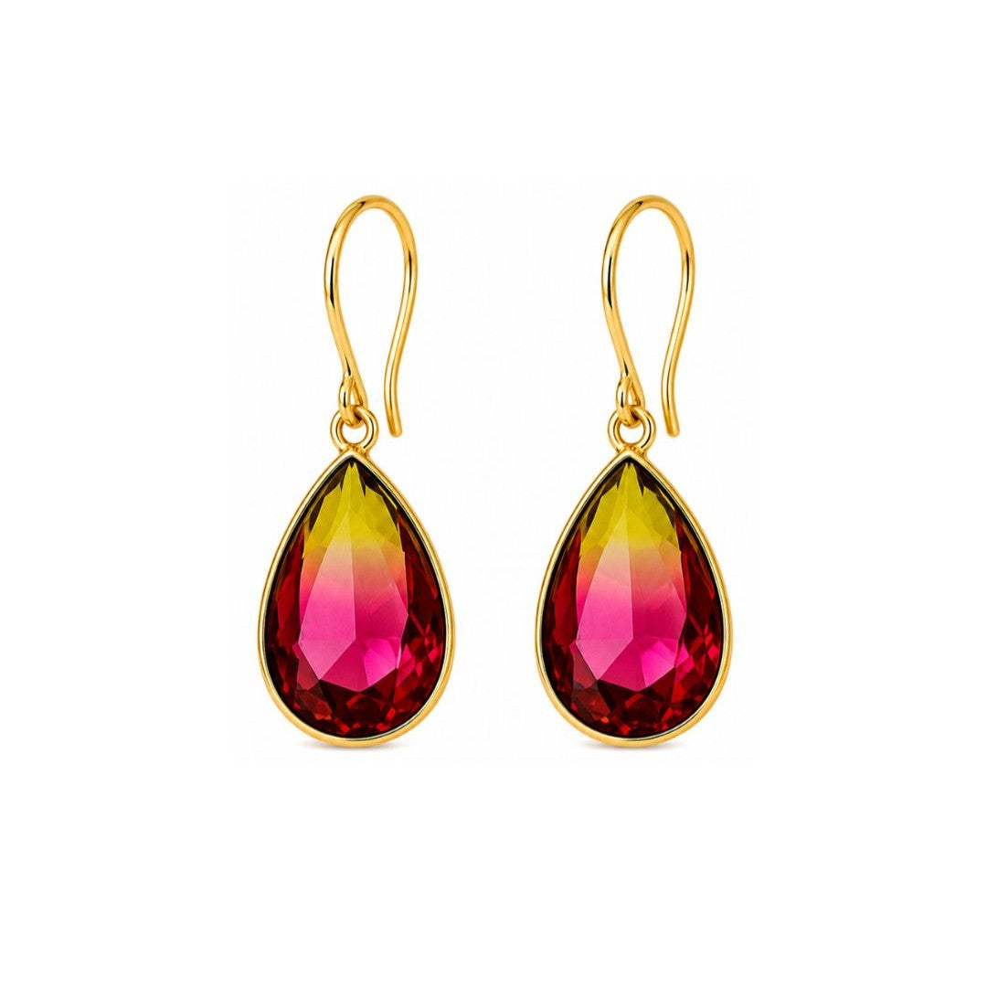 Gold Plated CZ Earrings