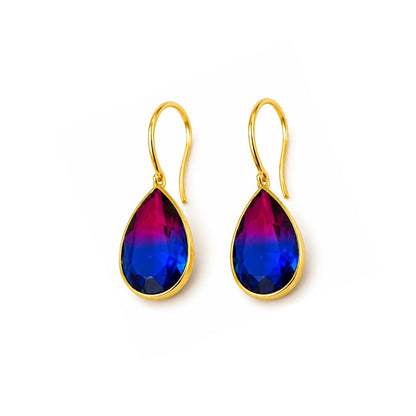 Gold Plated CZ Earrings