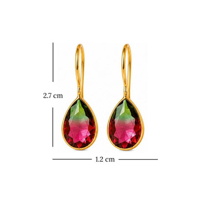 Gold Plated CZ Earrings