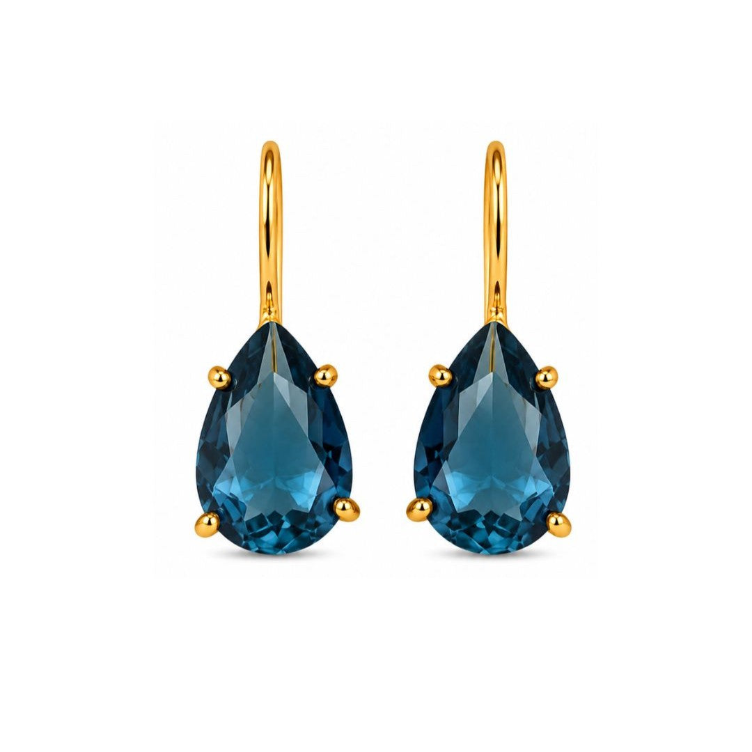 Gold Plated CZ Earrings